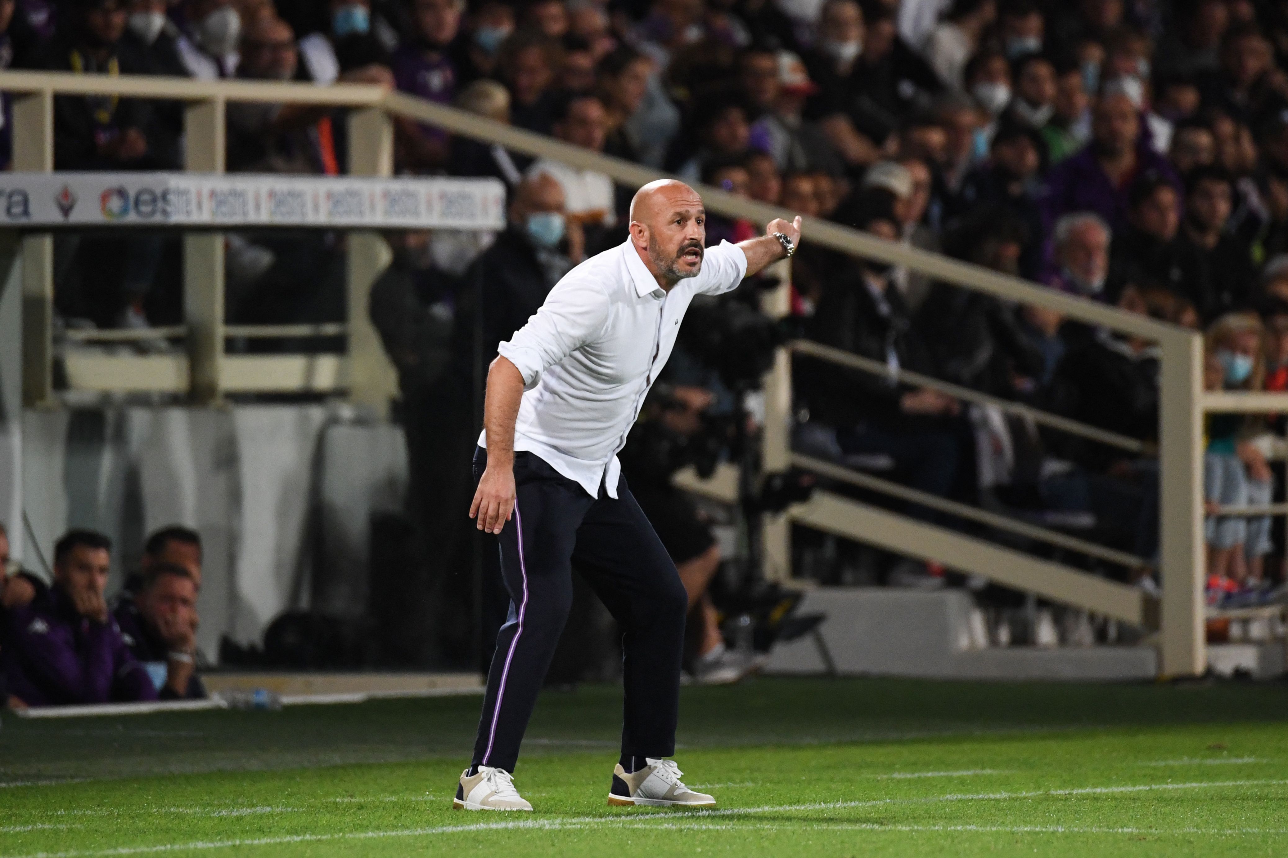 Pelatih Fiorentina Vincenzo Italiano