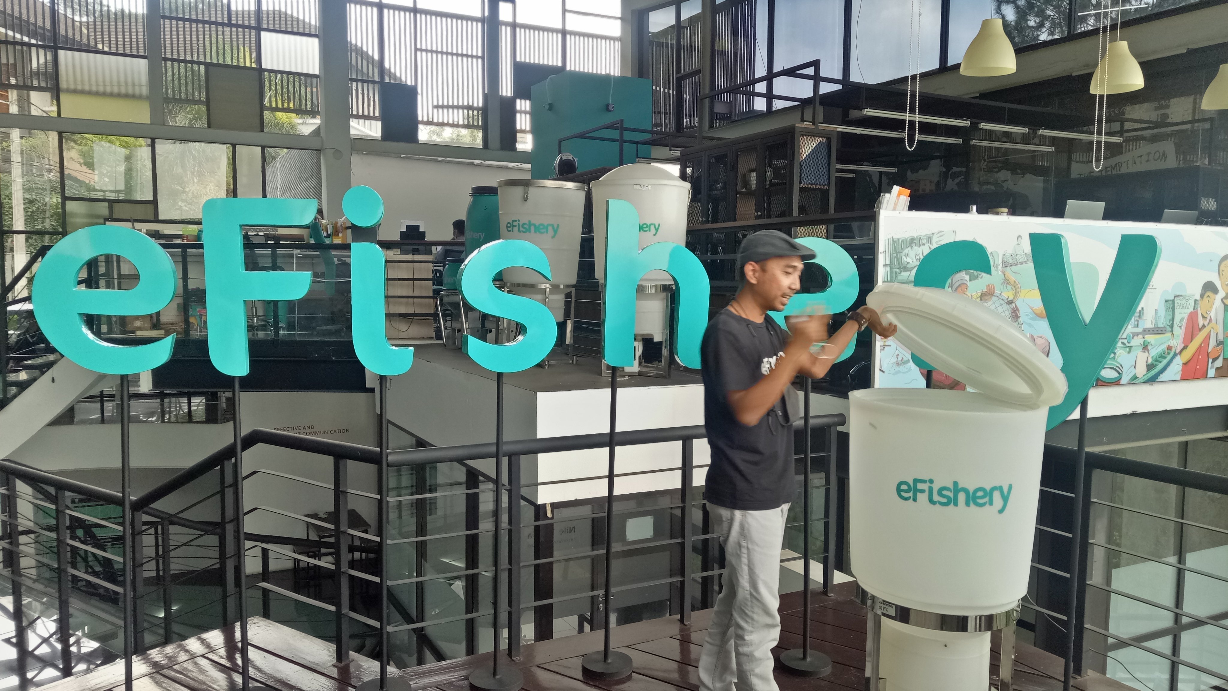 Ilustrasi. Saat ini, startup eFishery melayani lebih dari 30 ribu pembudidaya ikan dan udang di 100 ribu tambak.