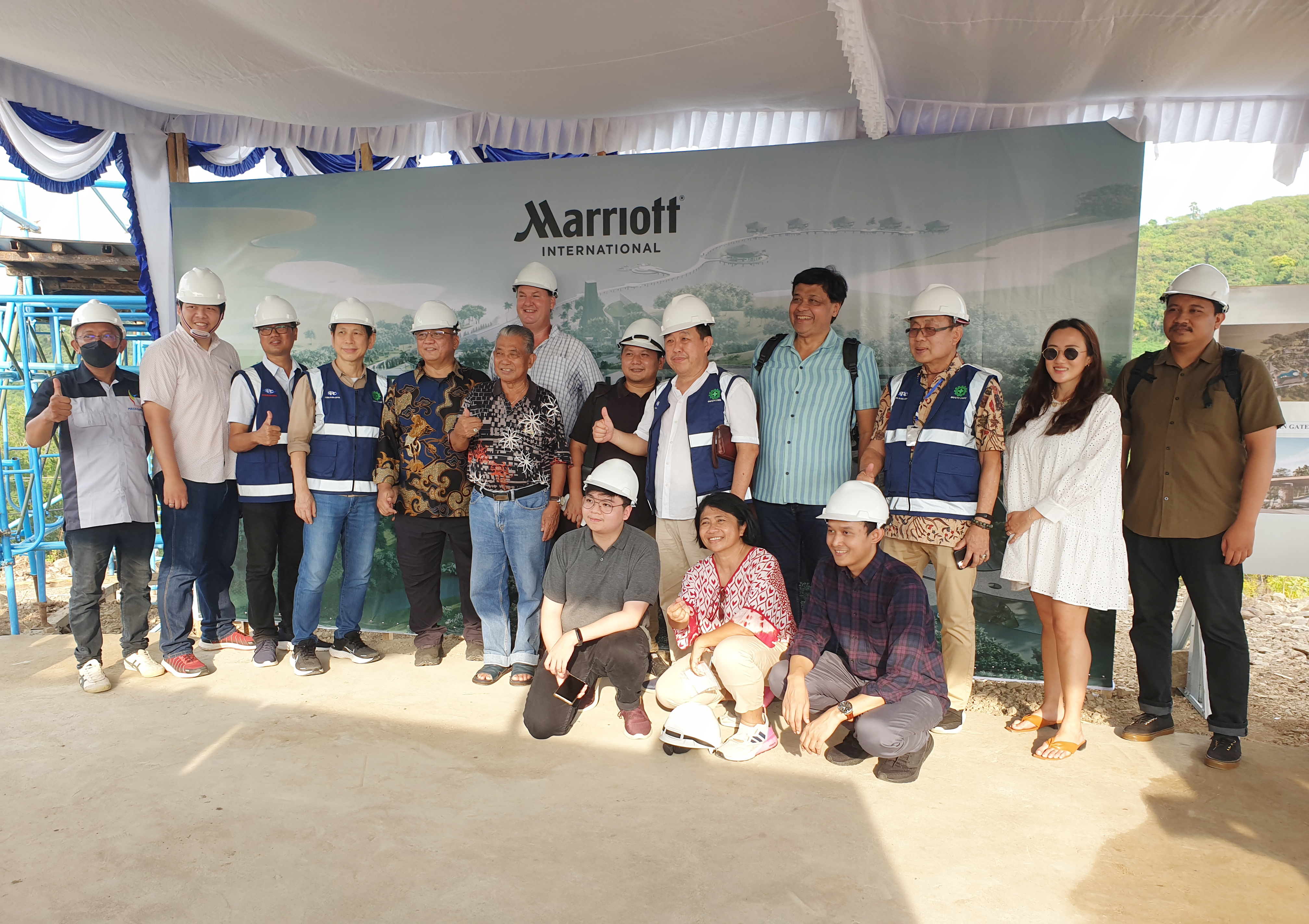 Dimulainya konstruksi The Luxury Collection Labuan Bajo Resort