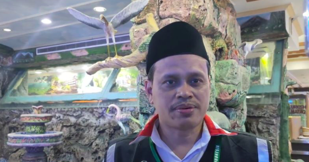 Kepala Bidang Sistem Informasi dan Komputerisasi Haji Terpadu (Siskohat) Kementerian Agama Hasan Affandi di Mekkah, Arab Saudi, Jumat (10/6)