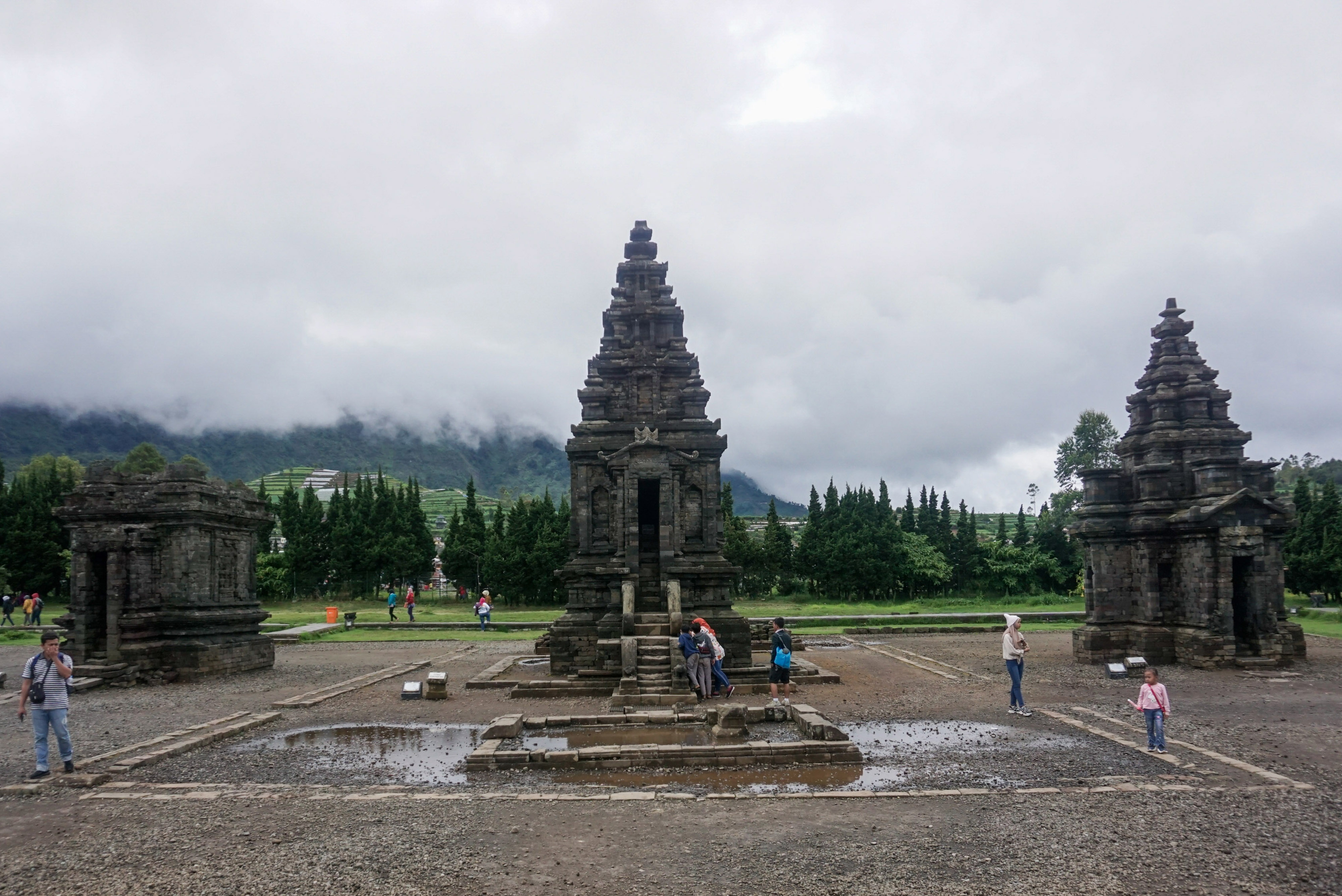 Komplek Candi Arjuna, Dieng, Banjarnegara, Jawa Tengah.