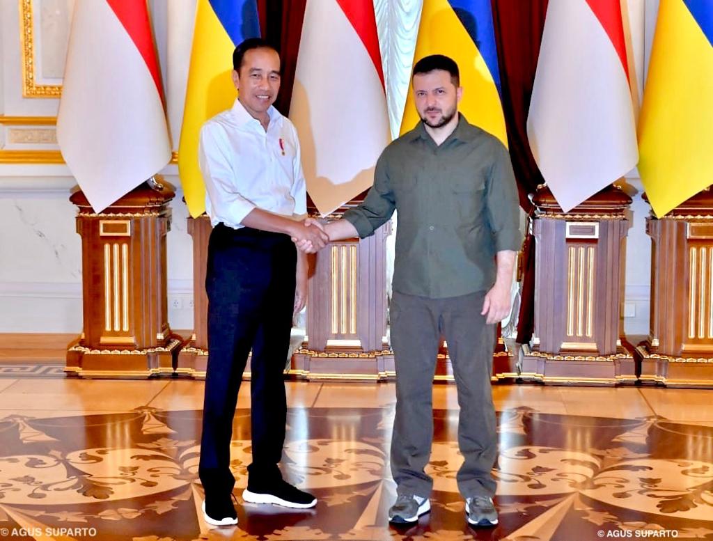Jokowi Tawarkan Sampaikan Pesan Zelensky untuk Putin