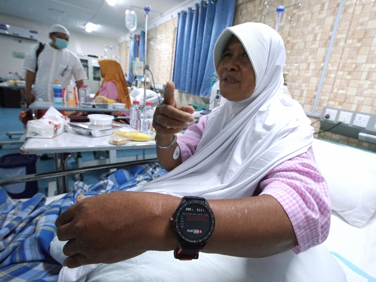 18 Jemaah Haji Indonesia Dirawat karena Sakit