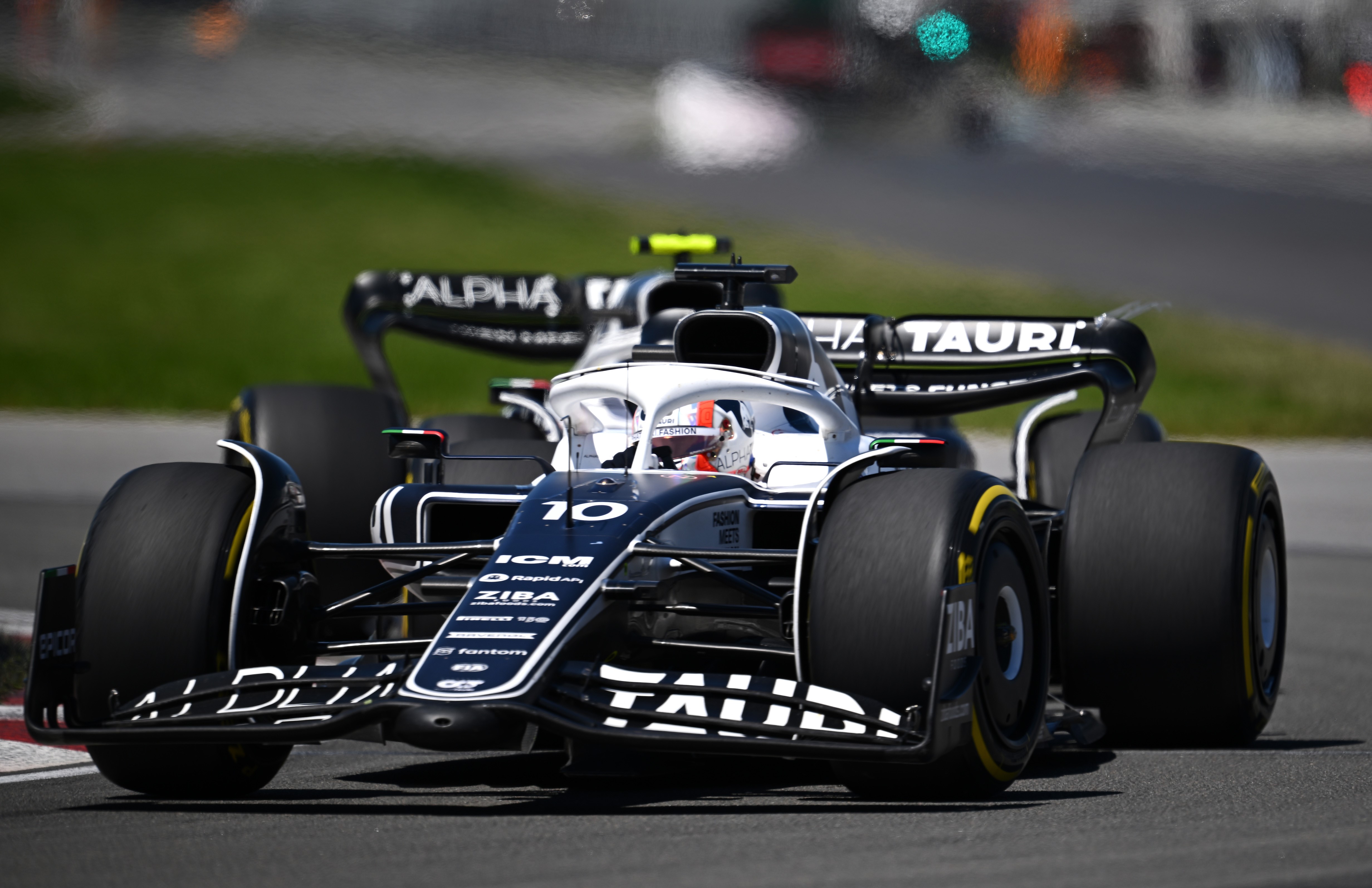 Pembalap AlphaTauri Pierre Gasly