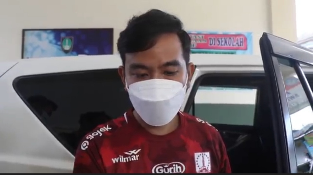 Putra pertama Presiden Joko Widodo Gibran Rakabuming Raka