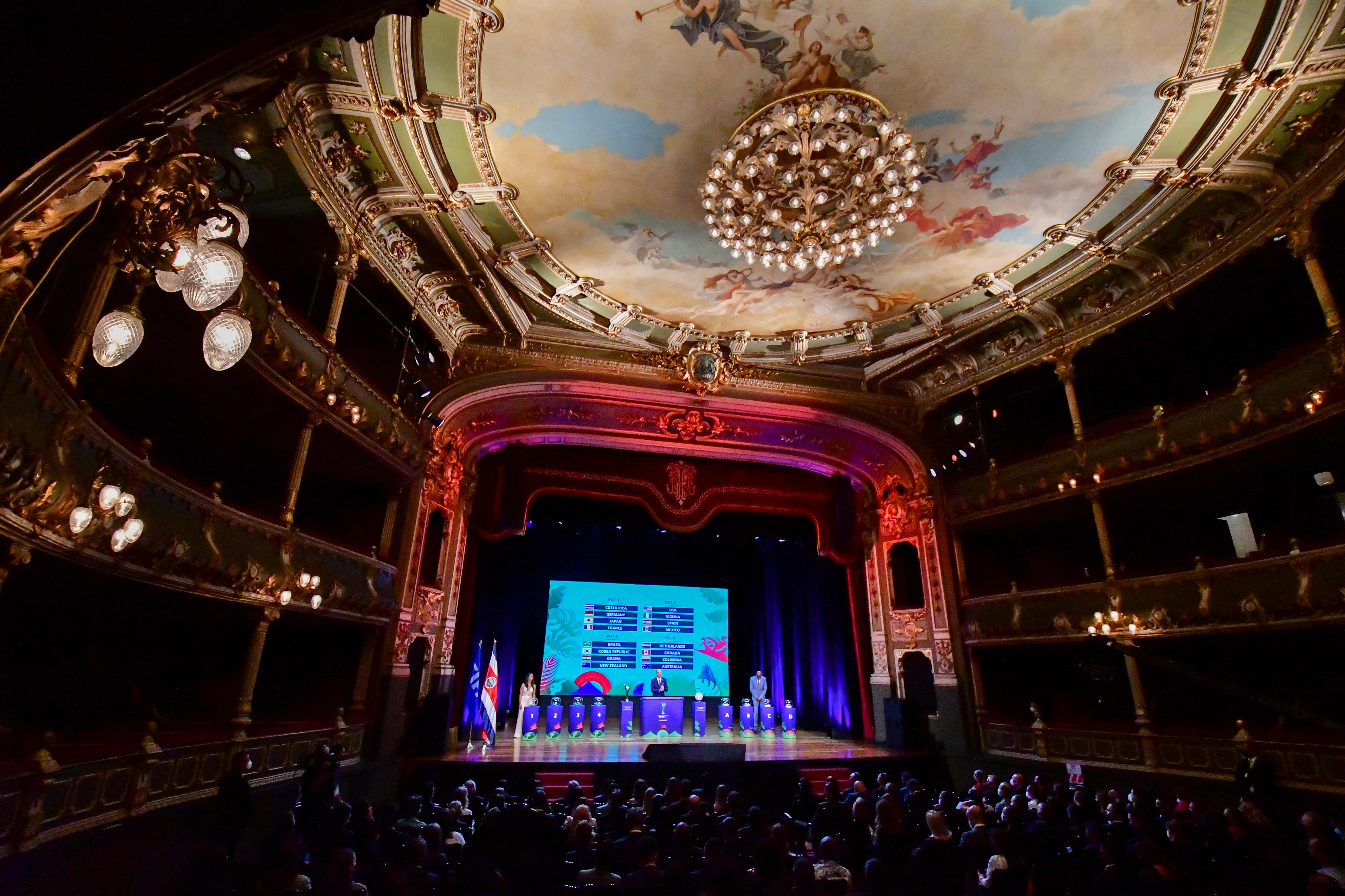 Suasana pengundian Piala Dunia U-20