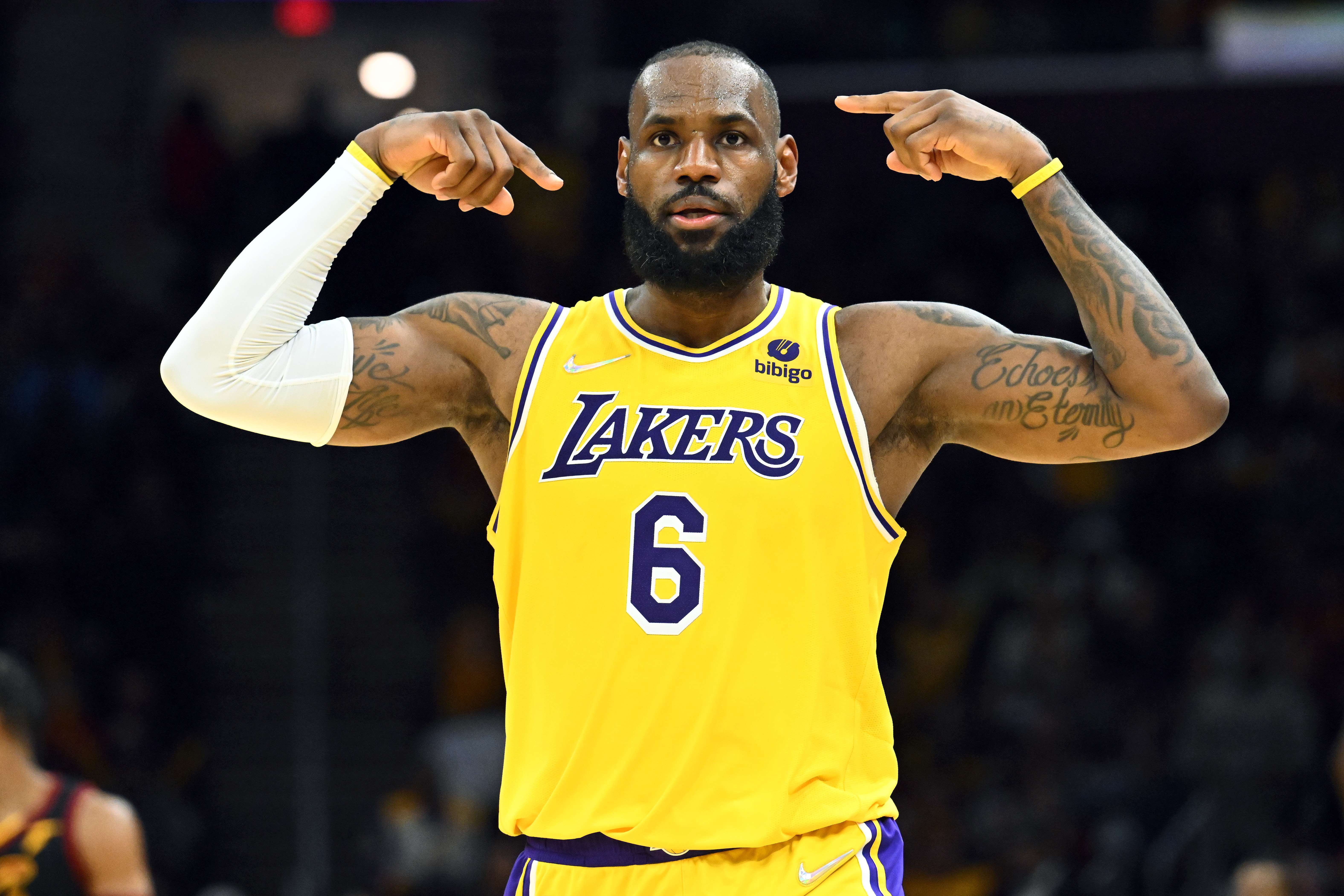 Bintang Los Angeles Lakers LeBron James