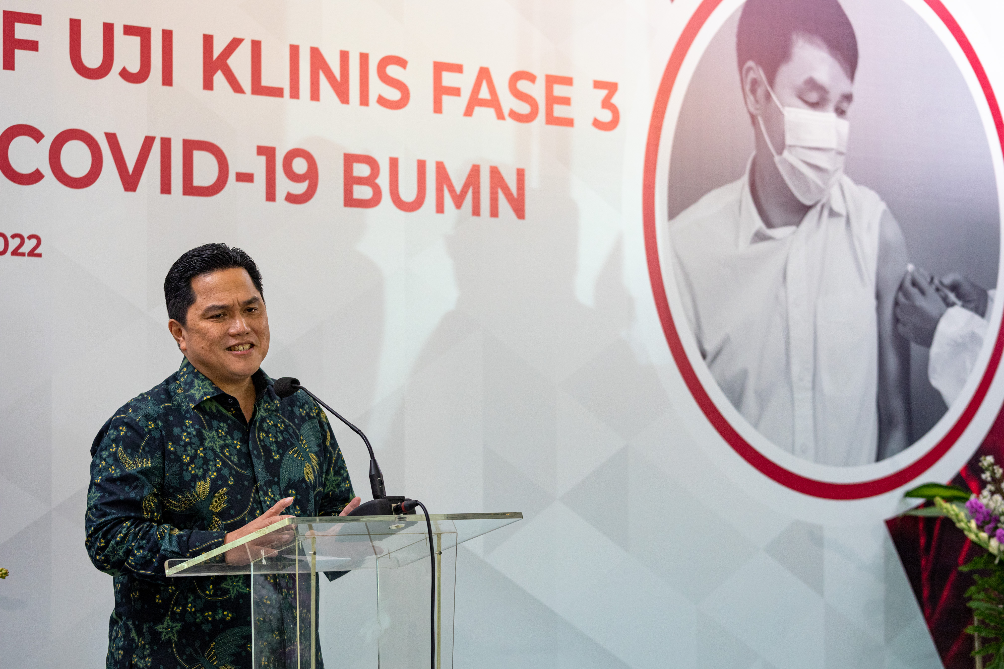 Menteri BUMN Erick Thohir 