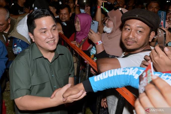 Menteri BUMN Erick Thohir