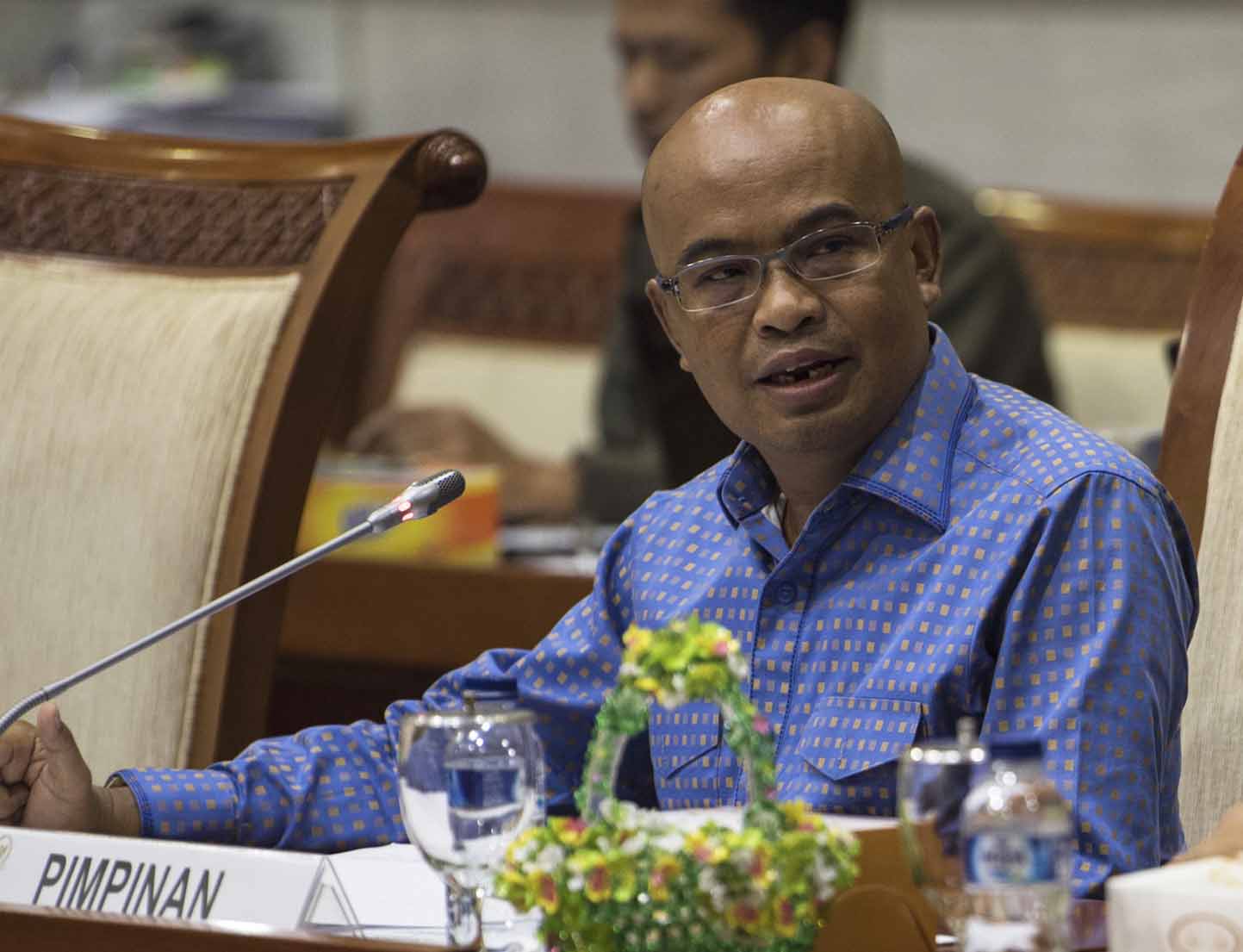 Wakil Ketua Komisi III DPR Desmond Junaidi Mahesa