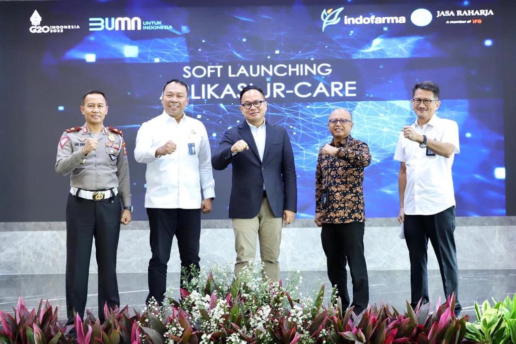 Peluncuran aplikasi JR-care dari Jasa Paharja
