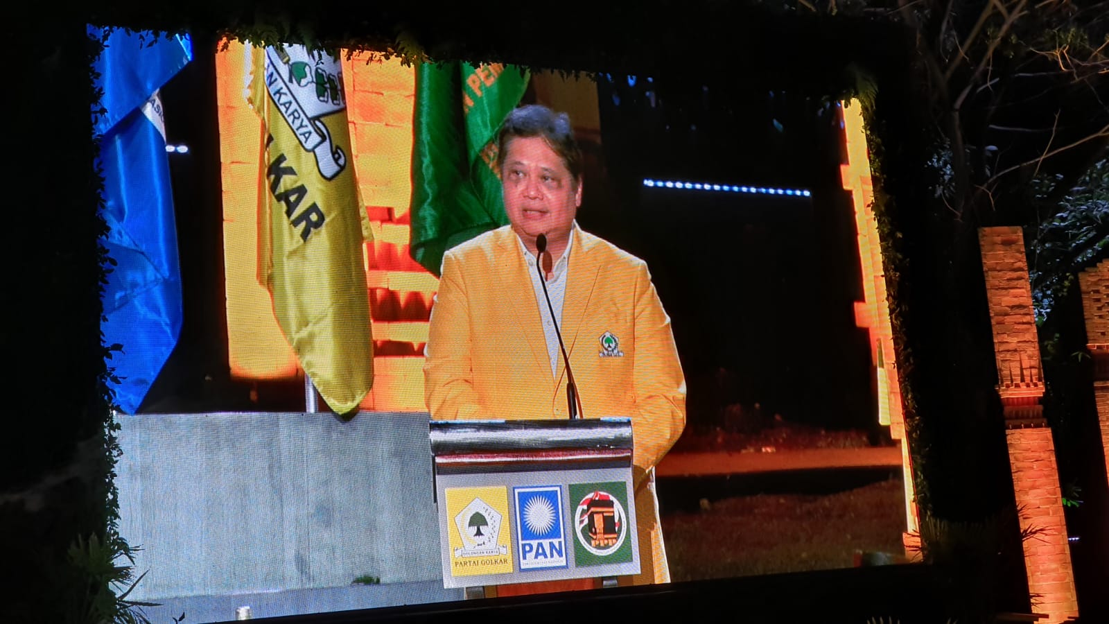 Ketua Umum Partai Golkar Arilangga Hartarto