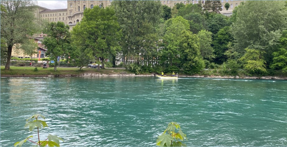 Proses pencarian putra Ridwan Kamil, Emmeril Khan Mumtadz di Sungai Aare, Swiss.