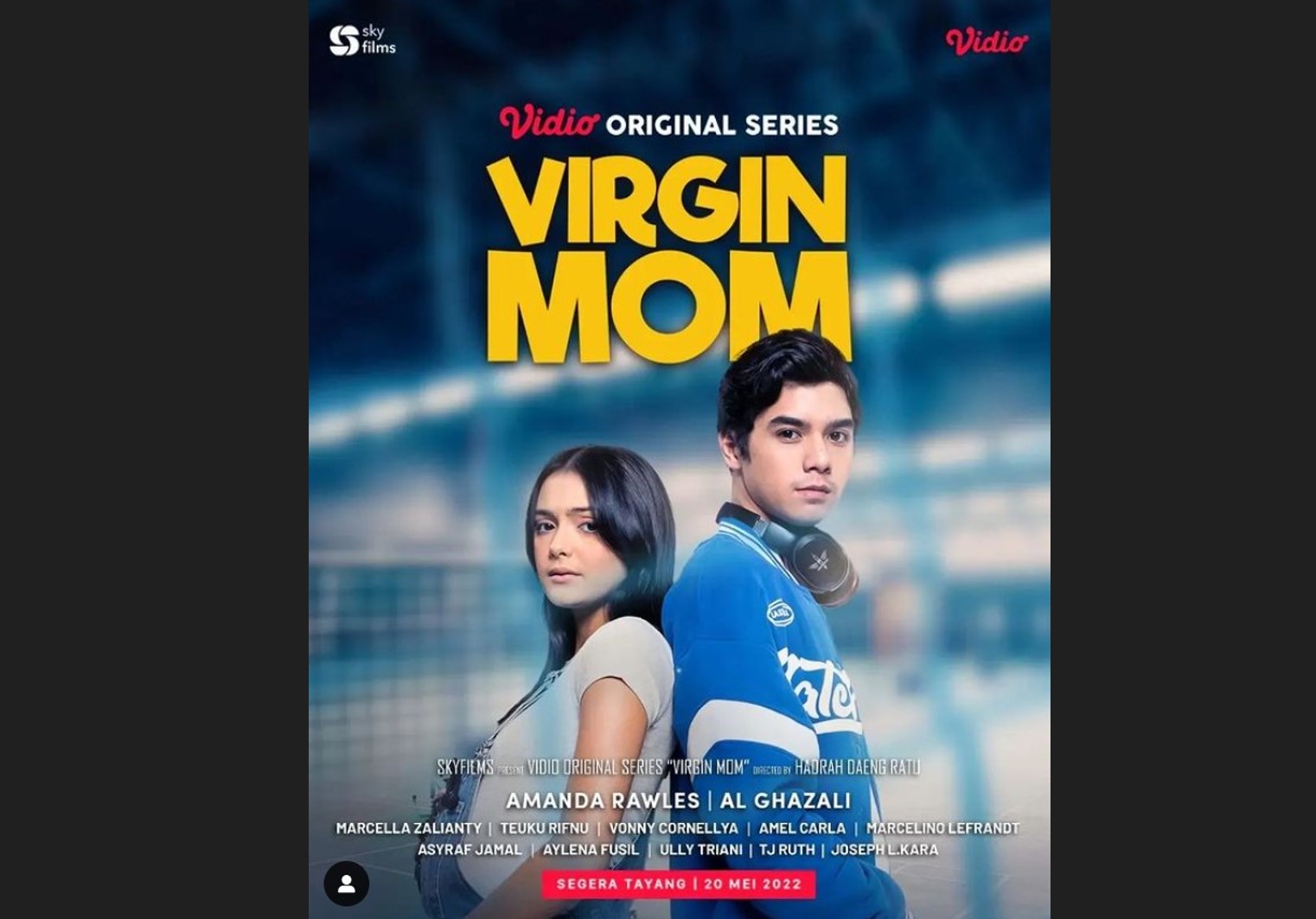 Poster serial Virgin Mom