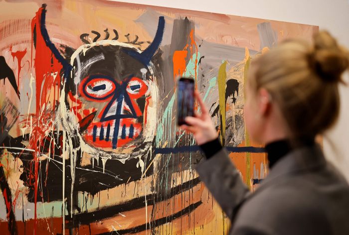 Salah satu karya karya seniman As, Jean-Michel Basquiat