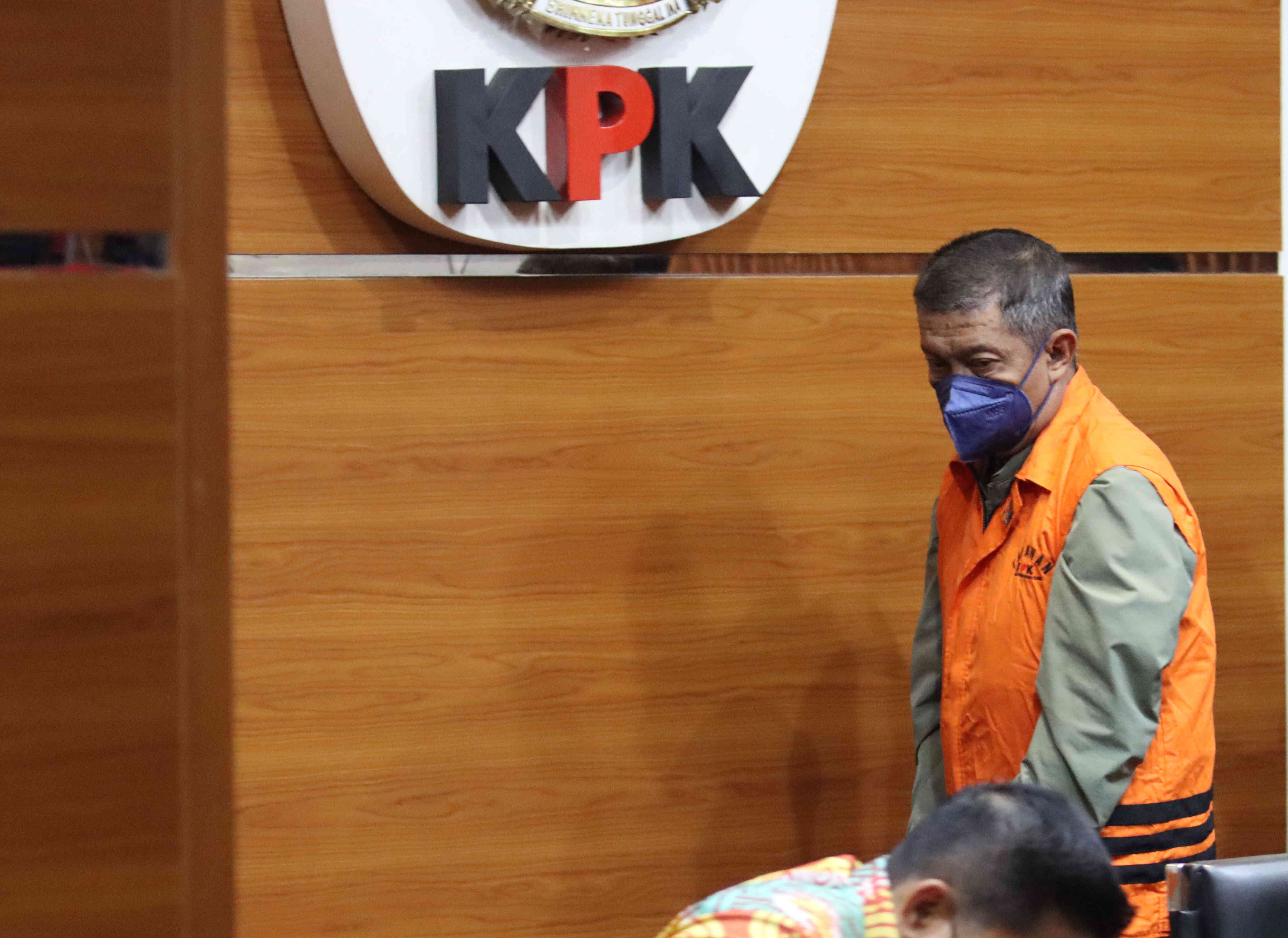 Mantan Walikota Yogyakarta Haryadi Suyuti (rompi tahanan)