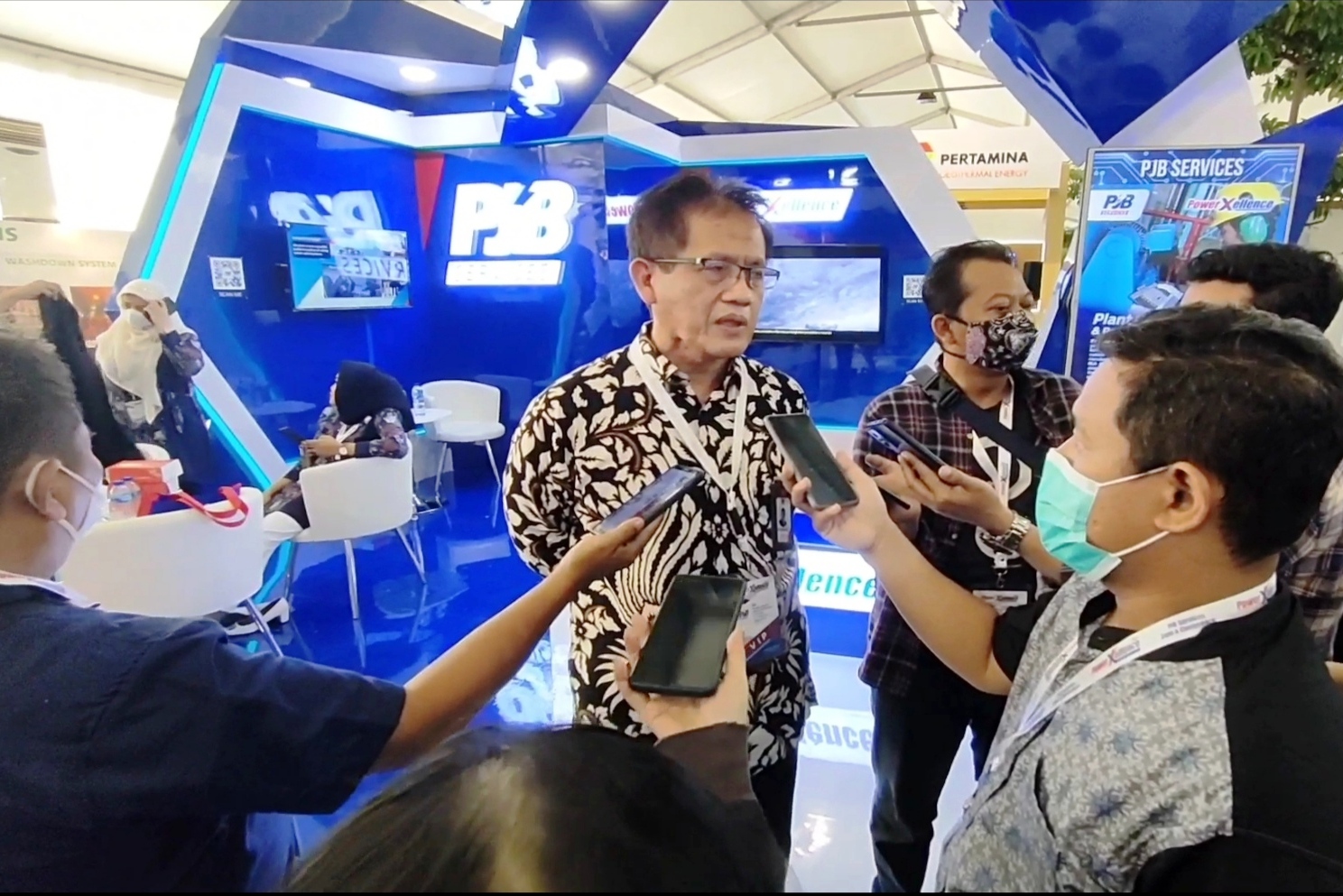 Direktur Utama PT PJB Services Teguh Widjajanto