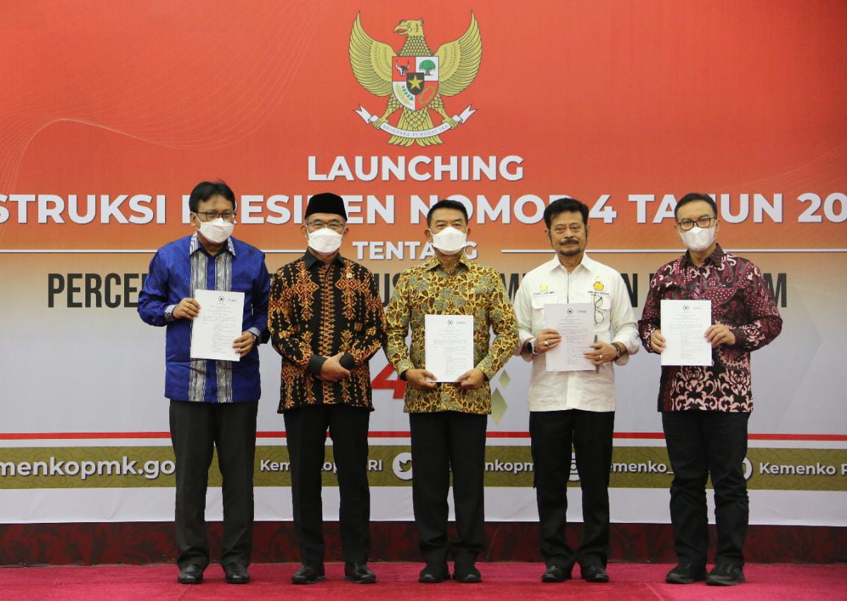 Peluncurkan Inpres Percepatan Penghapusan Kemiskinan Ekstrem