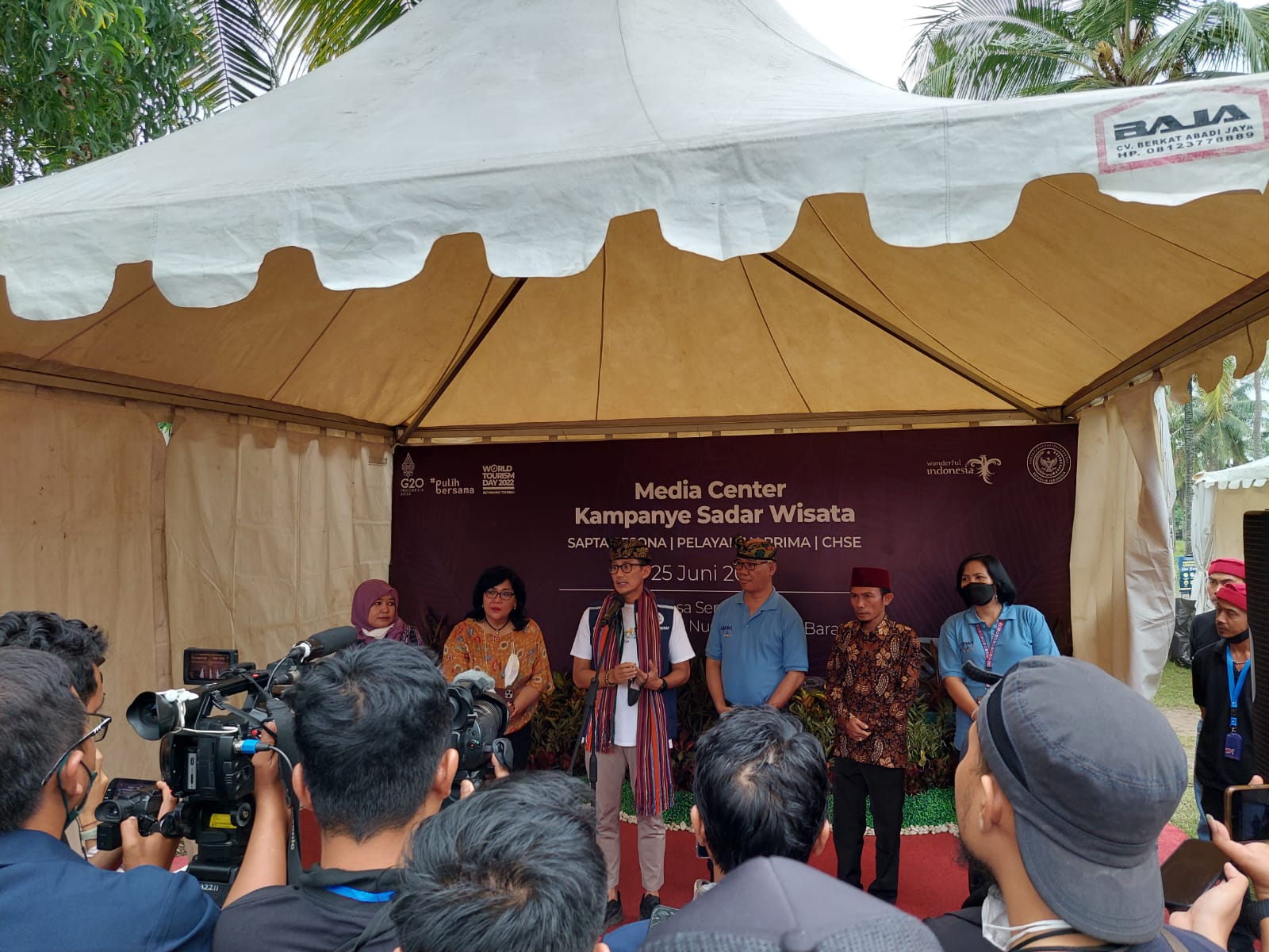 Sandiaga Tekankan Pentingnya Keterlibatan Masyarakat dalam Pengembangan Desa Wisata 