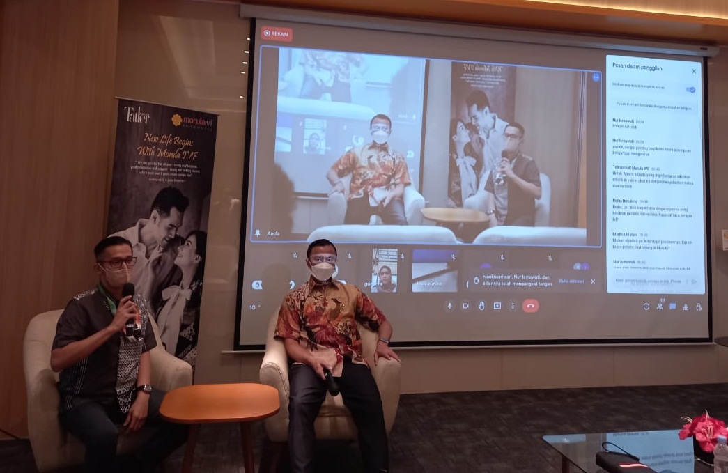 Acara peluncuran Terapi Adjuvan oleh Klinik Morula IVF Indonesia.