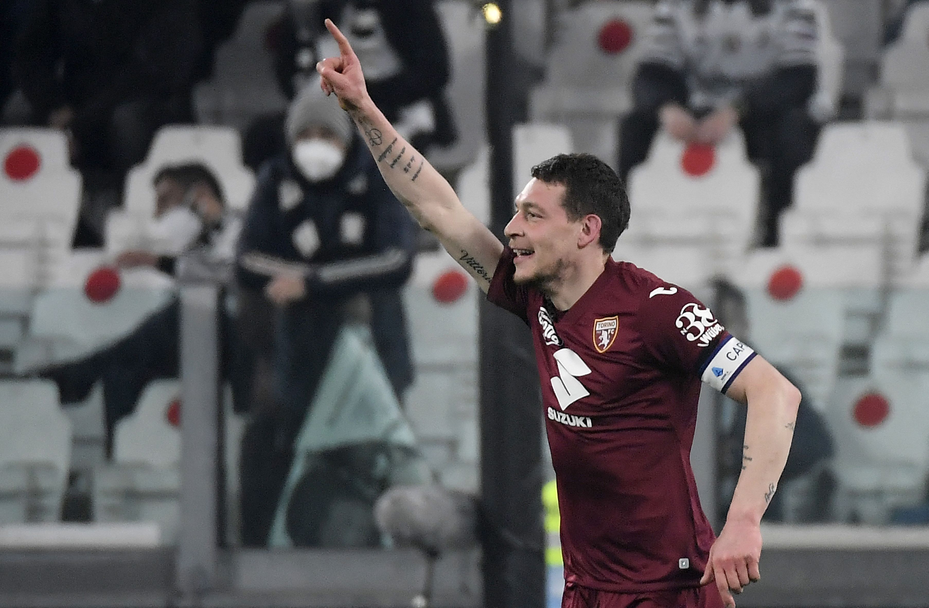 Penyerang Torino Andrea Belotti