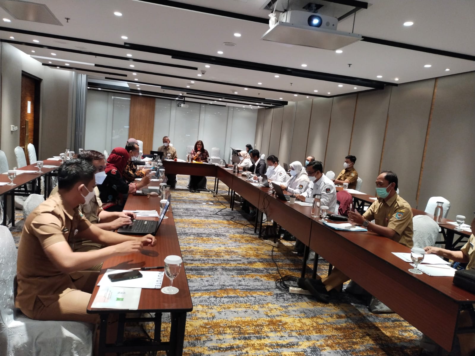 Rapat pembahasan Pemanfaatan Kode dan Data Wilayah Administrasi Pemerintahan yang digelar Kemendagri.