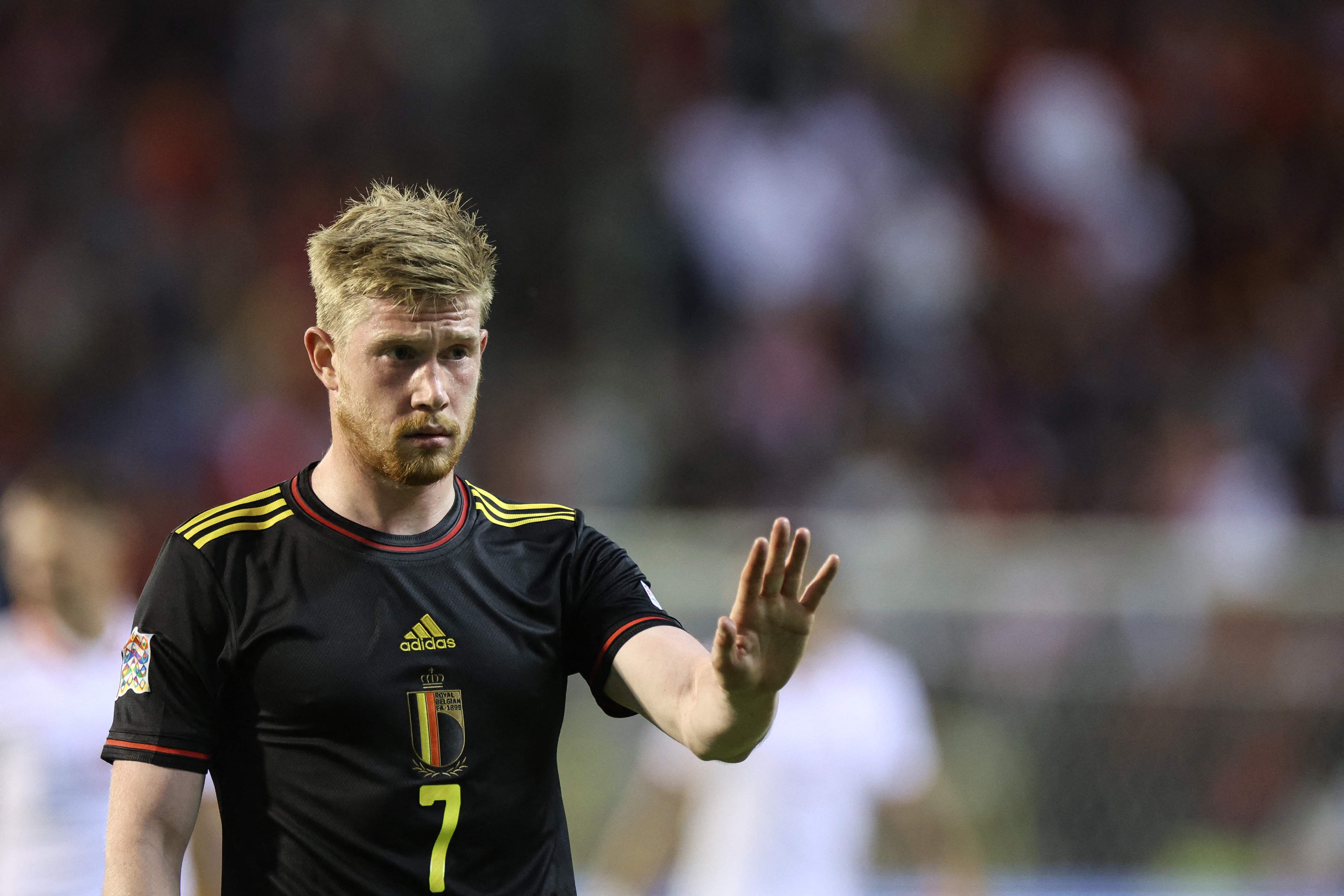 Pemain timnas Belgia Kevin De Bruyne