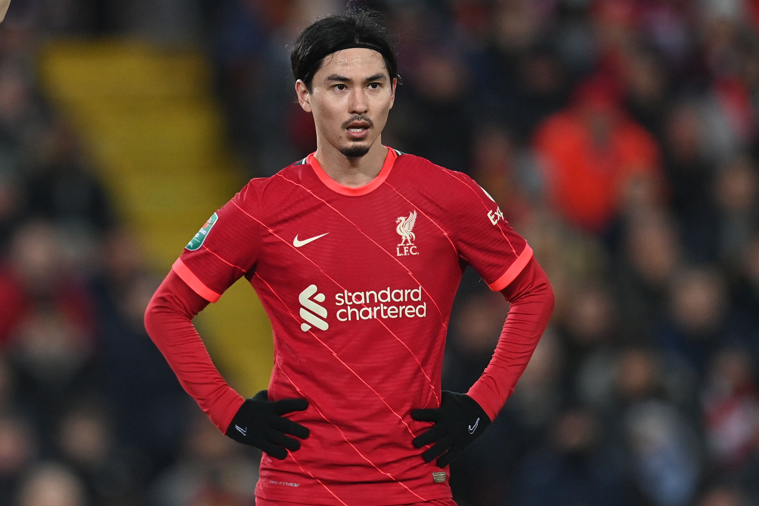 Penyerang Liverpool Takumi Minanino