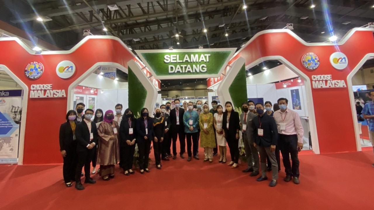 Booth Matrade di MEGABUILD Jakarta 2022