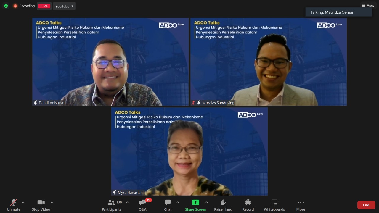 ADCO Talks dengan mengambil tema 