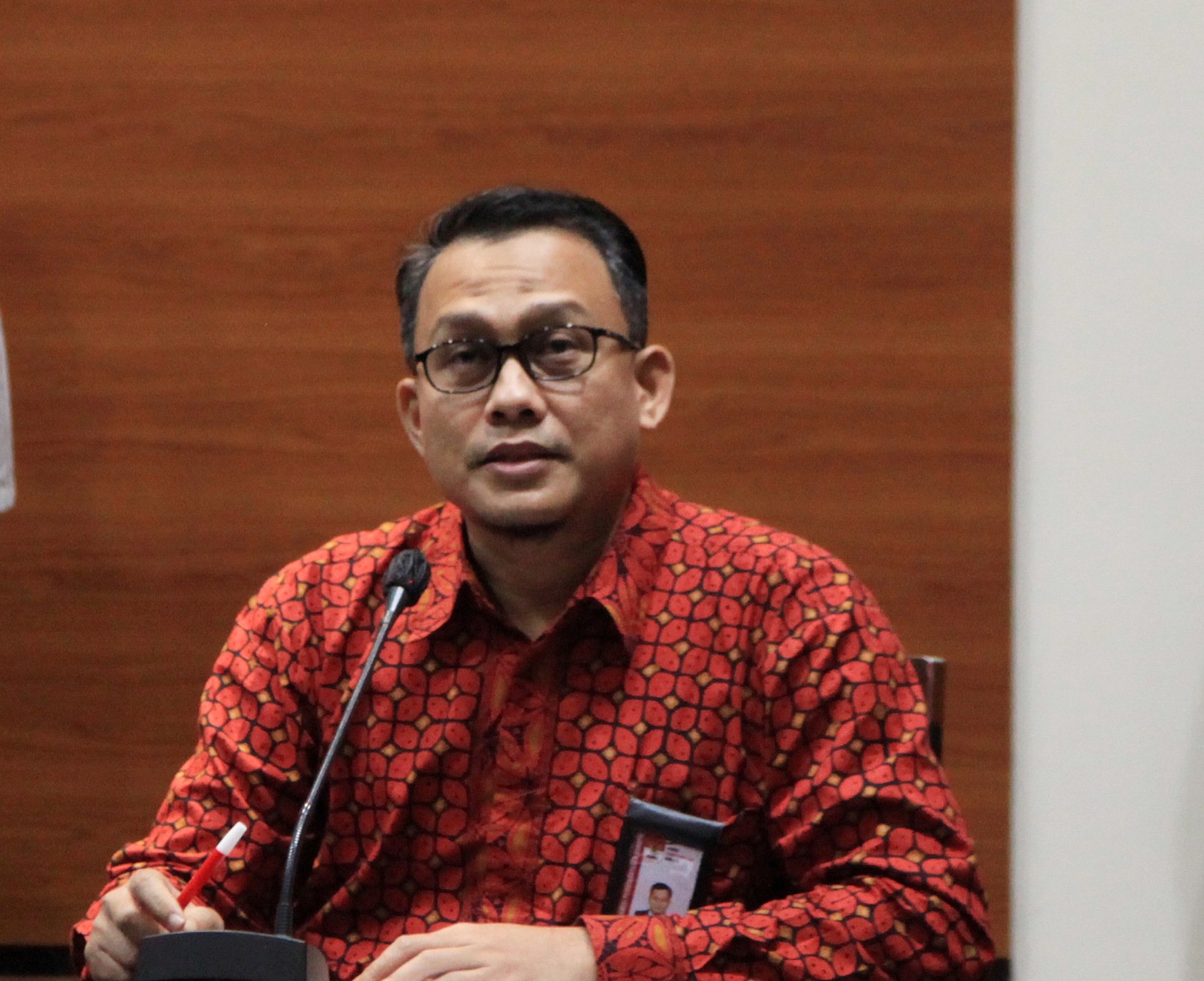 Plt juru bicara KPK Ali Fikri. 