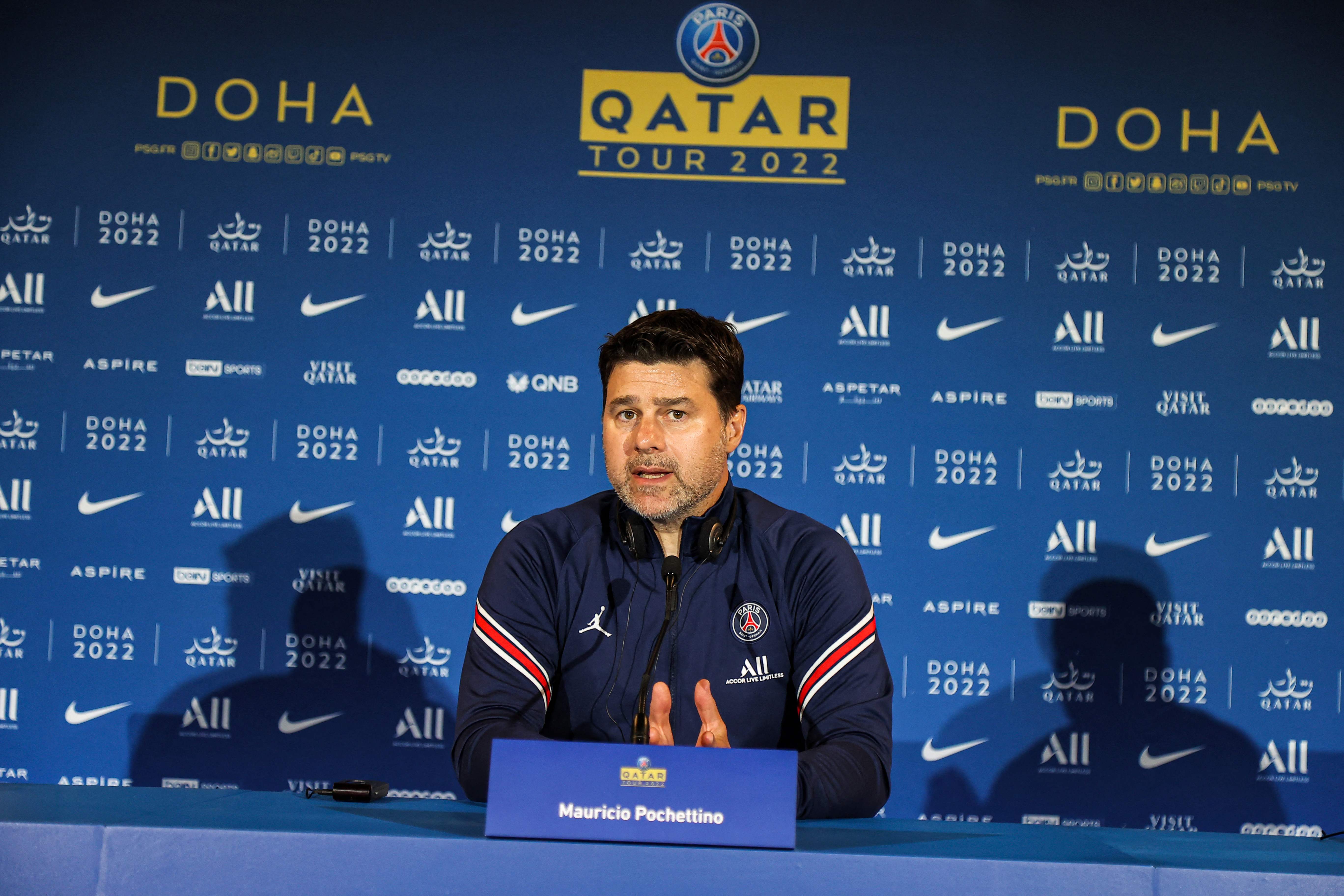 Pelatih Paris Saint-Germain Mauricio Pochettino