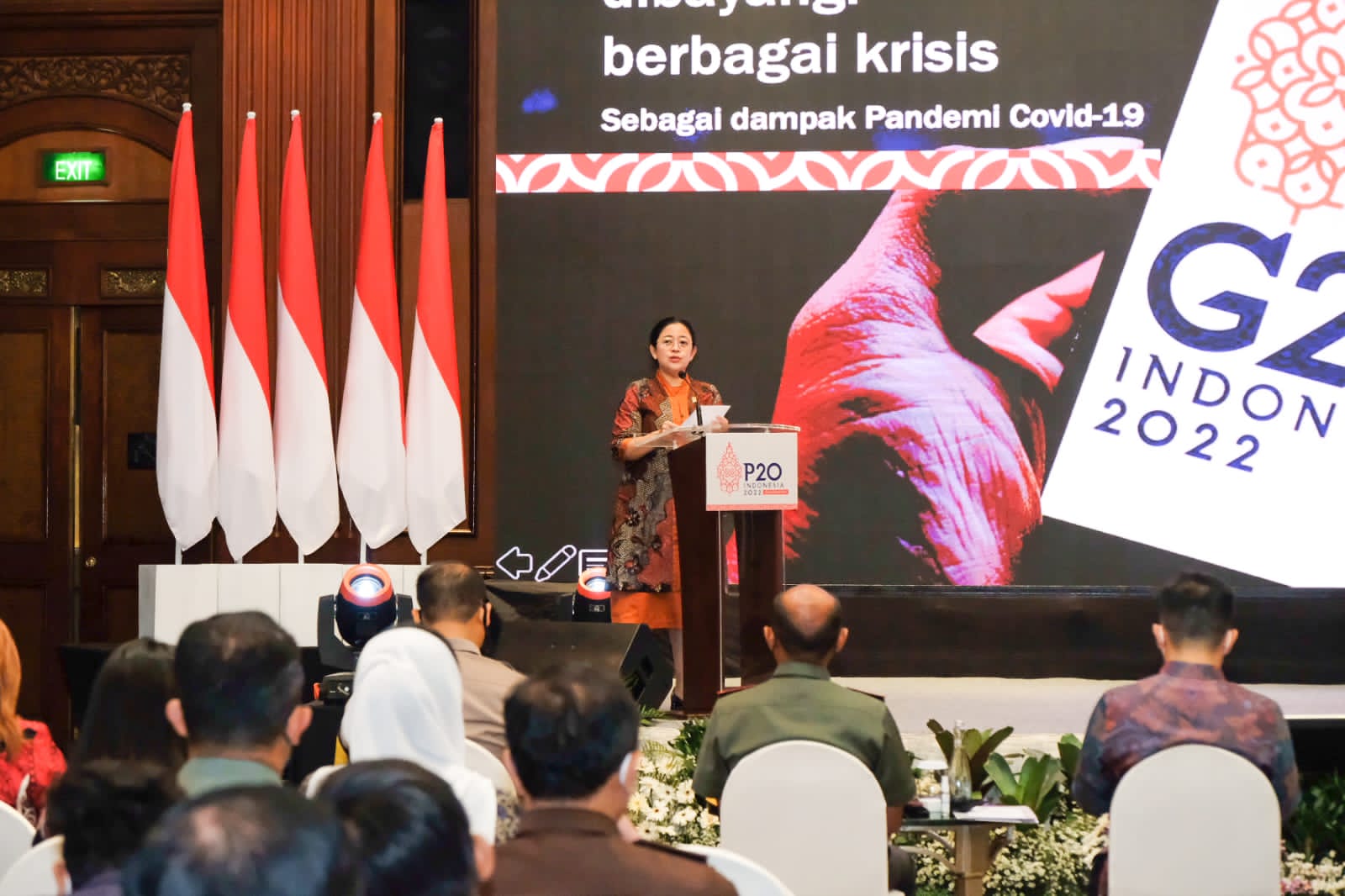 Kickoff P20, Puan Ajak Negara G20 Selamatkan Dunia dari Krisis Global