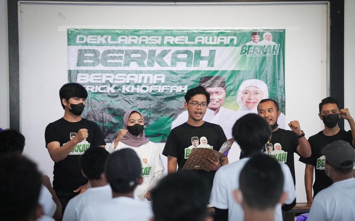 Relawan Bersama Erick Thohir-Khofifah (Berkah)