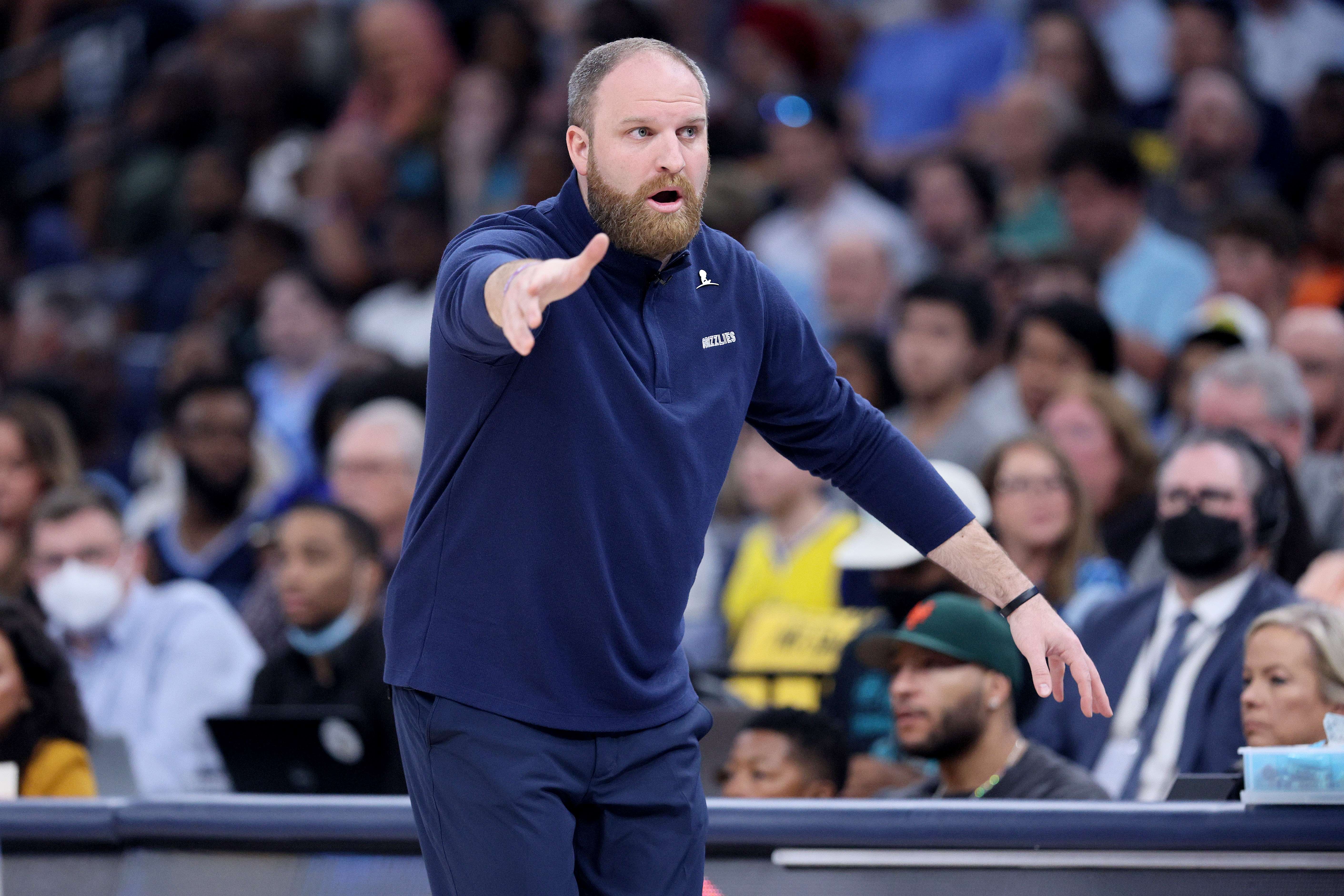 Pelatih Memphis Grizzlies Taylor Jenkins