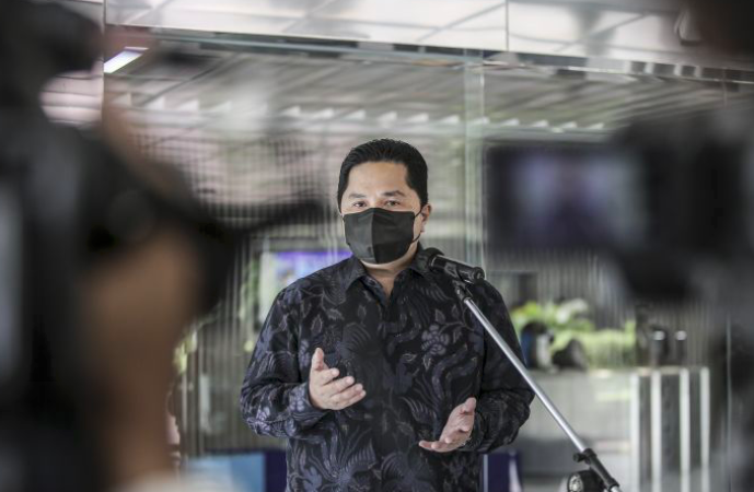 Menteri BUMN Erick Thohir 