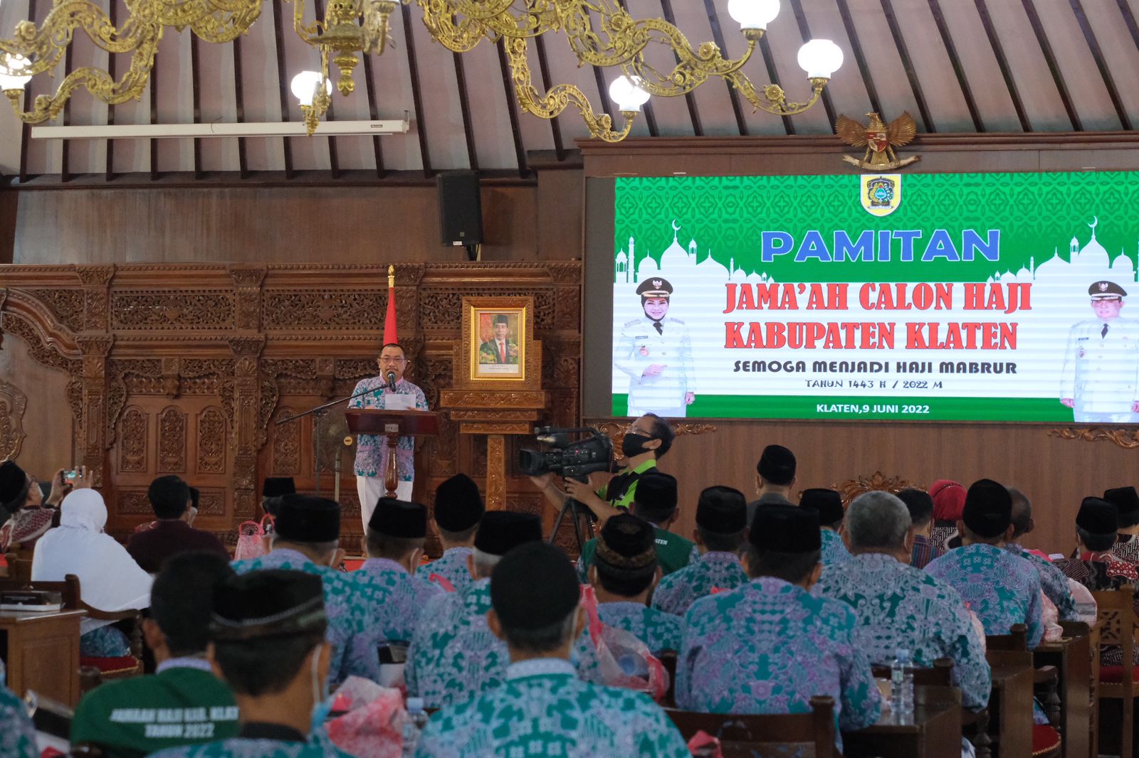 Bupati Klaten Lepas 493 Calhaj yang akan Berangkat Dalam Tiga Kloter