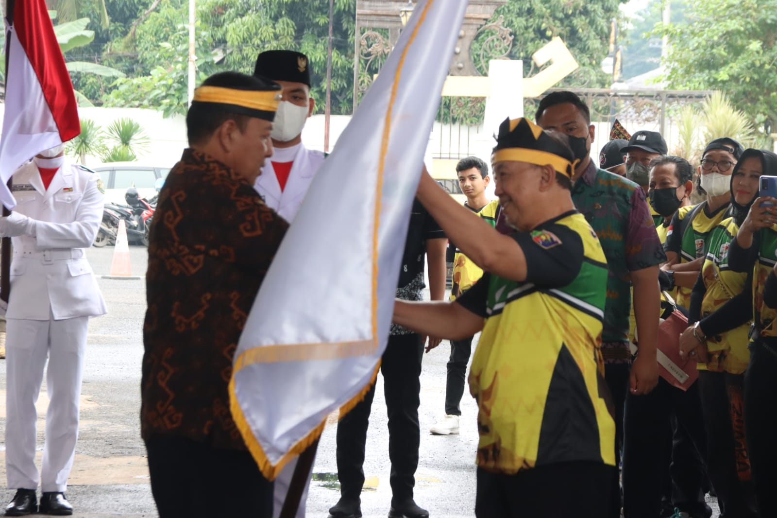 Gubernur Lampung Lepas Kontingen Festival Olahraga Rekreasi 