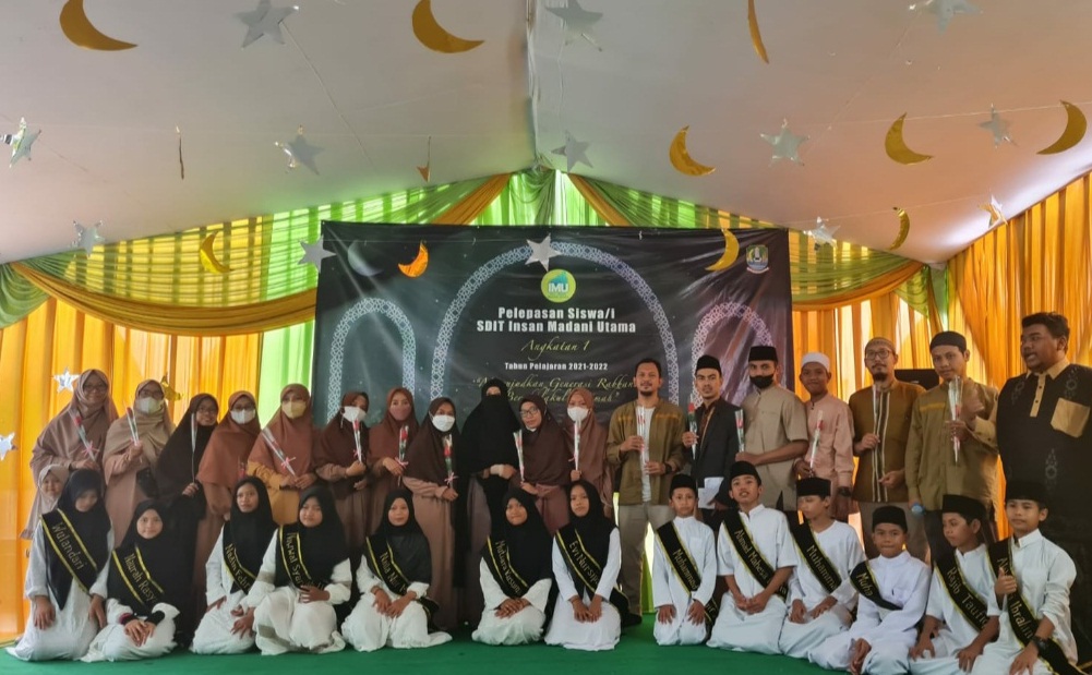 Wisuda Sekolah Dasar Islam Terpadu Insan Madani Utama (SDIT IMU). 