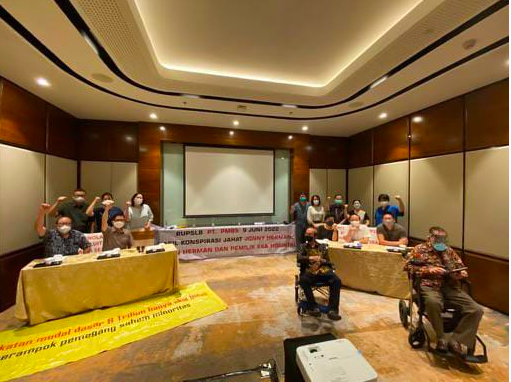 Rapat Umum Pemegang Saham Luar Biasa (RUPSLB) sesi I yang dilakukan oleh PT Pluit Mas Sejahtera Bahagia (Rumah Sakit Ibu dan Anak) (PT PMSJ)