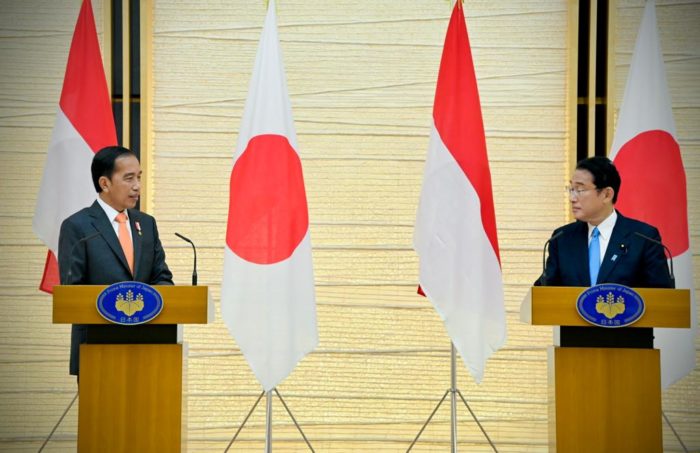 Presiden Joko Widodo bertemu dengan Perdana Menteri Jepang Fumio Kishida 