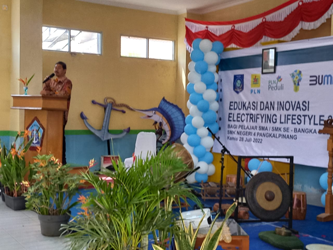 PLN Unit Induk Wilayah (UIW) Bangka Belitung (Babel) menggelar lomba Edukasi dan Inovasi Electrifying Lifestyle bagi pelajar SMA/SK se-Babe