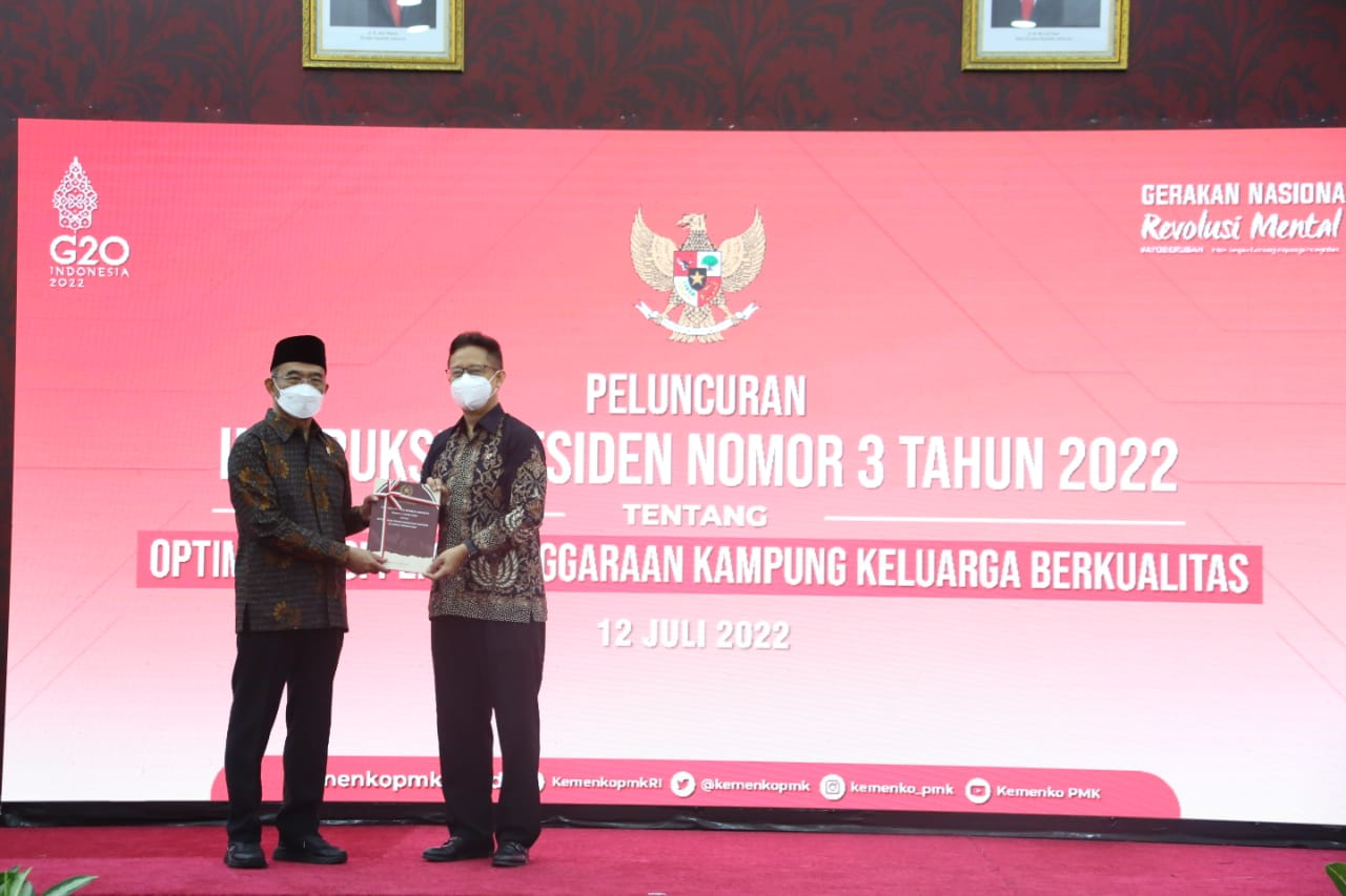 Kick Off Pelaksanaan Inpres 3/2022 tentang Optimalisasi Kampung Keluraga Berkualitas