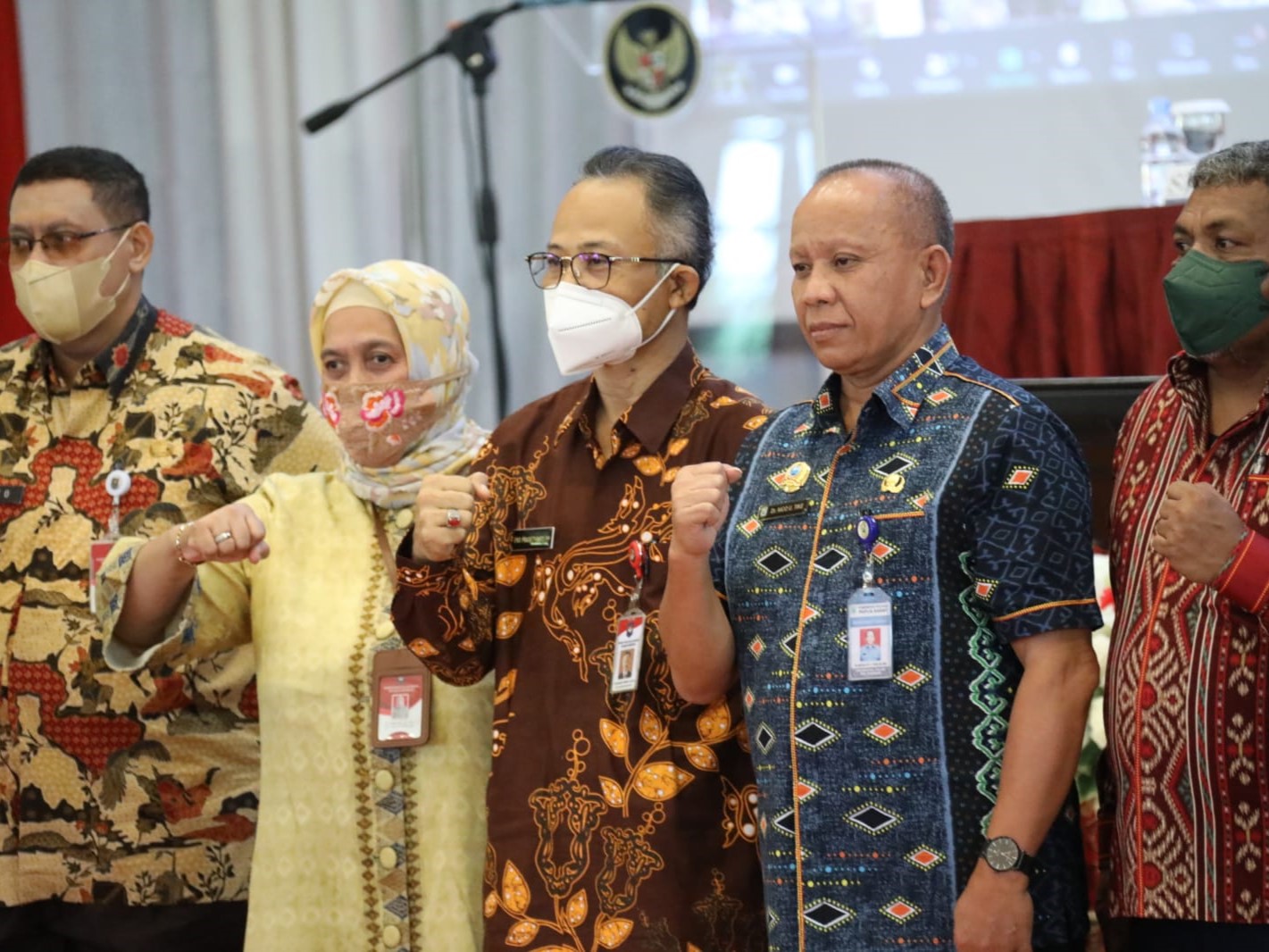 Rapat Koordinasi Pembinaan Hubungan Pusat dan Daerah dalam Strategi Kebijakan Pemerintahan Dalam Negeri di Manokwari, Papua Barat.