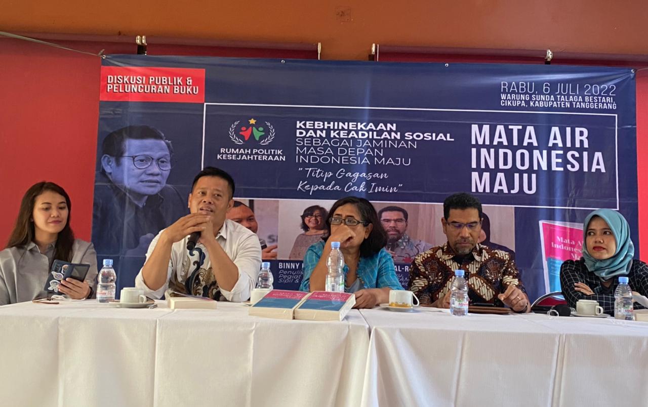 Peluncuran buku “Mata Air Indonesia Maju: Kumpulan Gagasan Untuk Cak Imin”
