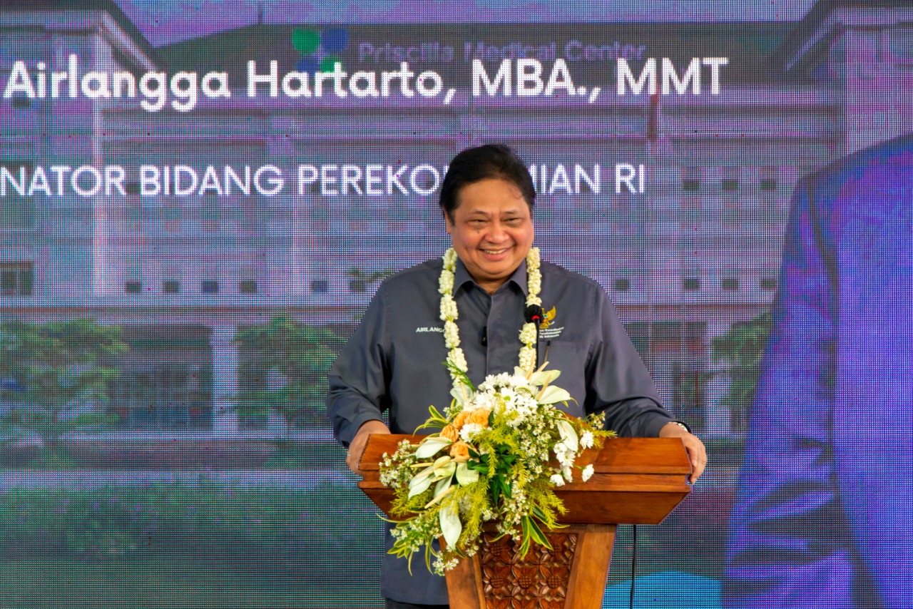 Menko Perekonomian Airlangga Hartarto