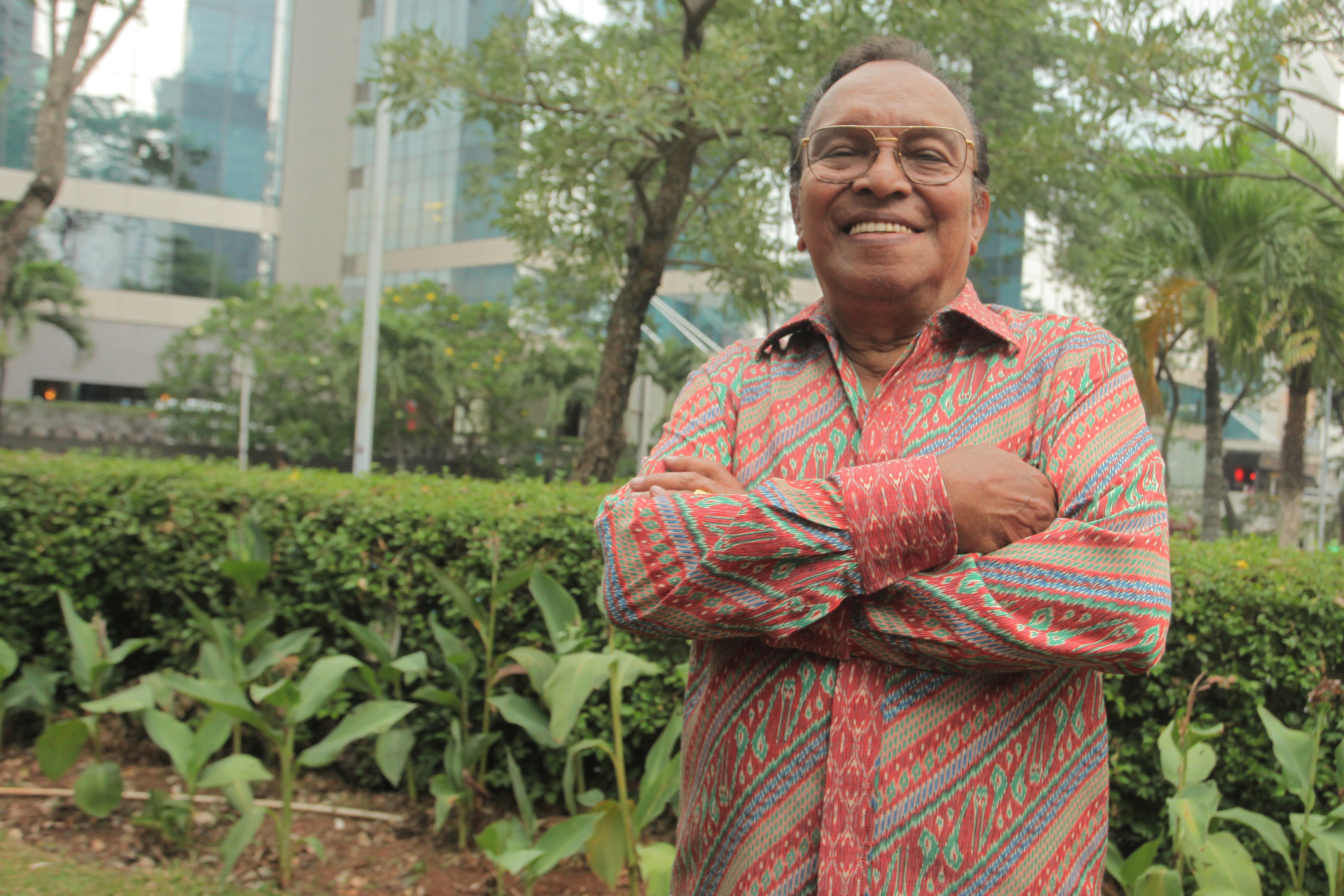 Penyanyi Bob Tutupoly pada 2017