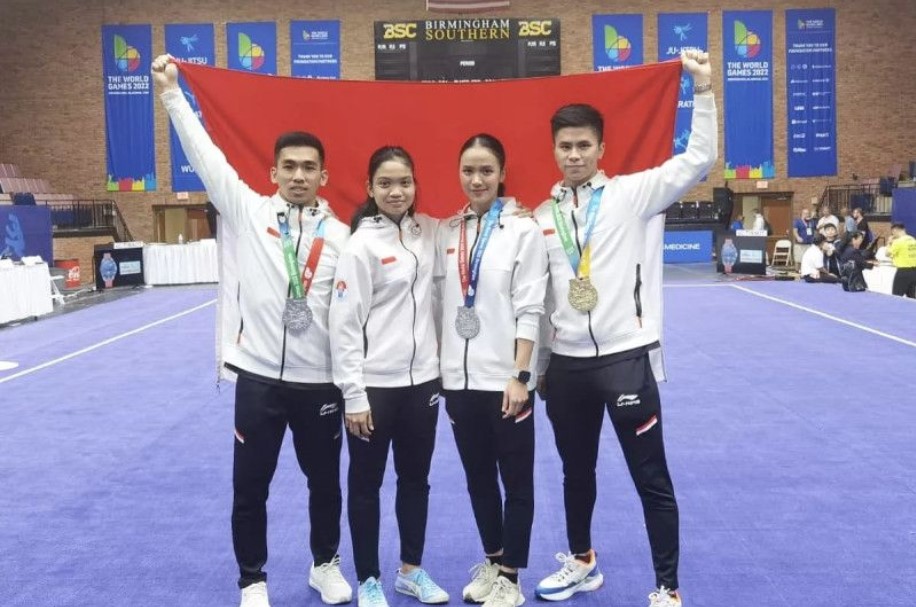 Atlet Wushu Indonesia yang berlaga di World Games.