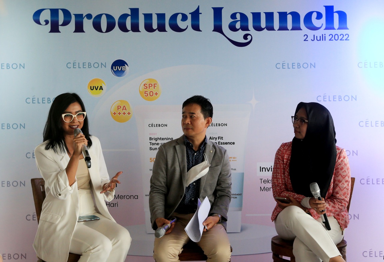 Bantu Lindungi Kulit Perempuan Indonesia, Celebon Hadirkan Produk Sunscreen Terbaru 