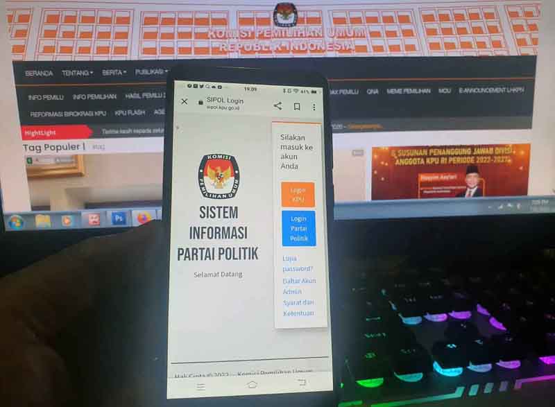  Sistem Informasi Partai Politik (Sipol) 